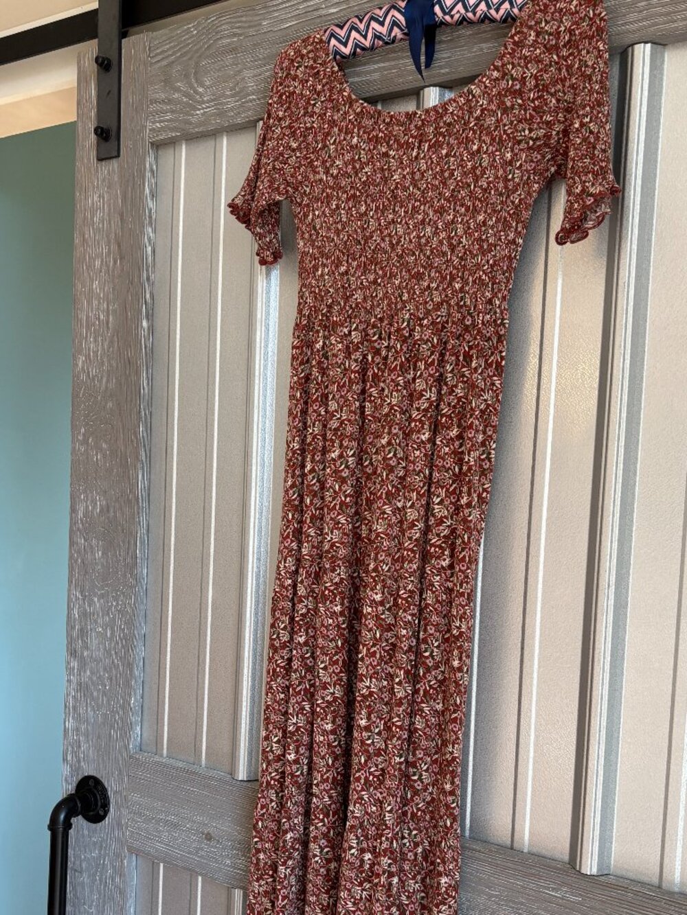 Natural Life boho folk floral dress size XS